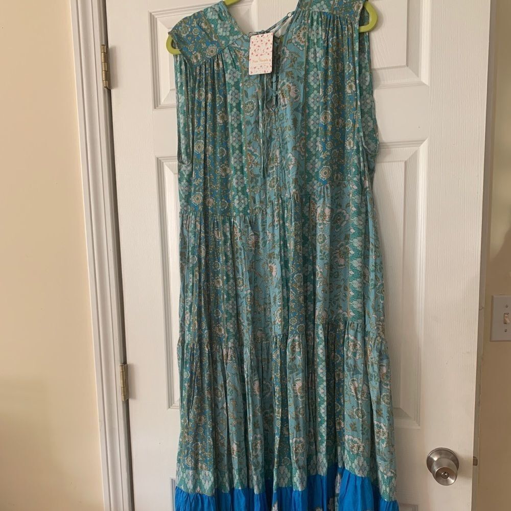 NWT. Free People Hawaii breeze combo dress